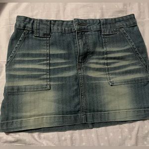 Y2K Jean skirt